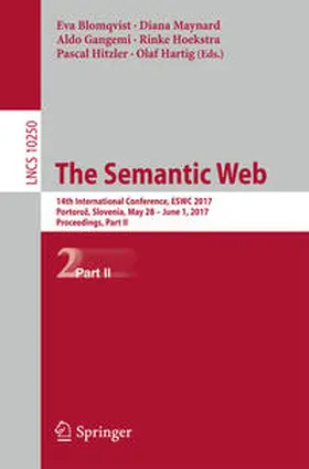 Blomqvist / Maynard / Gangemi |  The Semantic Web | eBook | Sack Fachmedien