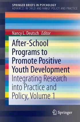 Deutsch |  After-School Programs to Promote Positive Youth Development | Buch |  Sack Fachmedien