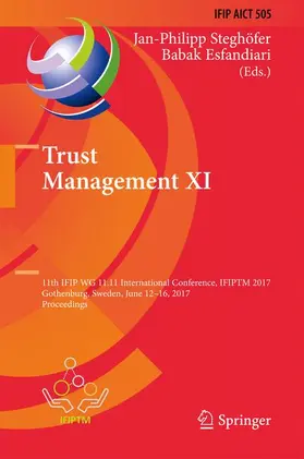 Esfandiari / Steghöfer |  Trust Management XI | Buch |  Sack Fachmedien