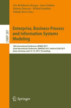 Reinhartz-Berger / Gulden / Nurcan |  Enterprise, Business-Process and Information Systems Modeling | eBook | Sack Fachmedien