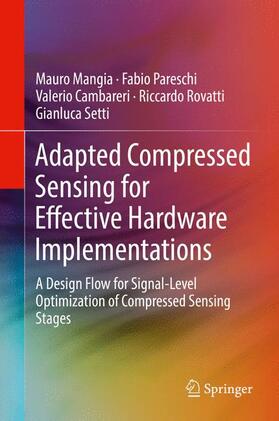 Mangia / Pareschi / Setti |  Adapted Compressed Sensing for Effective Hardware Implementations | Buch |  Sack Fachmedien