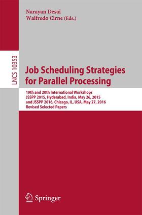 Cirne / Desai |  Job Scheduling Strategies for Parallel Processing | Buch |  Sack Fachmedien