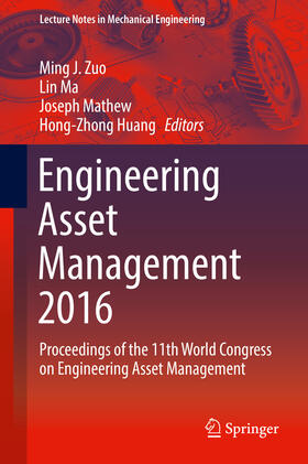 Zuo / Ma / Mathew |  Engineering Asset Management 2016 | eBook | Sack Fachmedien