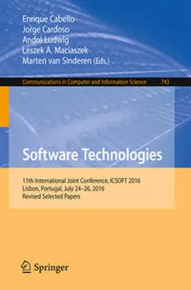 Cabello / Cardoso / Ludwig |  Software Technologies | eBook | Sack Fachmedien