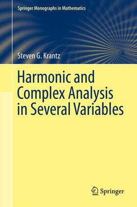 Krantz |  Harmonic and Complex Analysis in Several Variables | Buch |  Sack Fachmedien