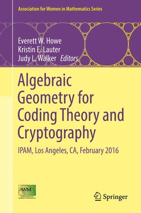 Howe / Walker / Lauter |  Algebraic Geometry for Coding Theory and Cryptography | Buch |  Sack Fachmedien