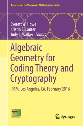 Howe / Lauter / Walker |  Algebraic Geometry for Coding Theory and Cryptography | eBook | Sack Fachmedien