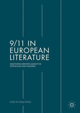 Frank |  9/11 in European Literature | Buch |  Sack Fachmedien