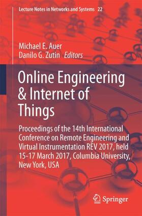 Zutin / Auer |  Online Engineering & Internet of Things | Buch |  Sack Fachmedien