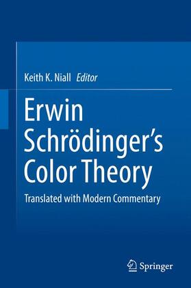 Niall |  Erwin Schrödinger's Color Theory | Buch |  Sack Fachmedien