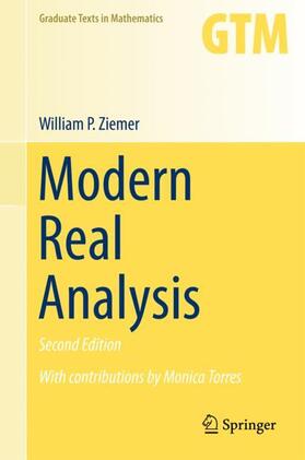 Ziemer |  Modern Real Analysis | Buch |  Sack Fachmedien