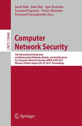 Rak / Bay / Szczypiorski |  Computer Network Security | Buch |  Sack Fachmedien