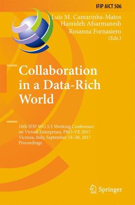 Camarinha-Matos / Fornasiero / Afsarmanesh |  Collaboration in a Data-Rich World | Buch |  Sack Fachmedien