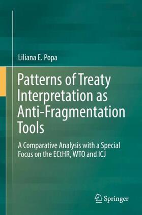 Popa |  Patterns of Treaty Interpretation as Anti-Fragmentation Tools | Buch |  Sack Fachmedien