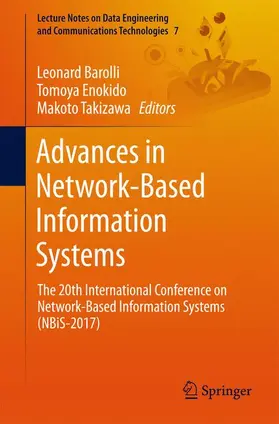 Barolli / Enokido / Takizawa | Advances in Network-Based Information Systems | Buch | 978-3-319-65520-8 | sack.de