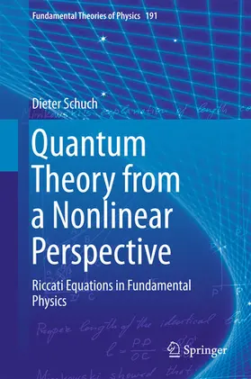 Schuch |  Quantum Theory from a Nonlinear Perspective | eBook | Sack Fachmedien