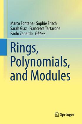 Fontana / Frisch / Zanardo |  Rings, Polynomials, and Modules | Buch |  Sack Fachmedien