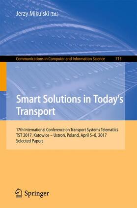 Mikulski |  Smart Solutions in Today¿s Transport | Buch |  Sack Fachmedien
