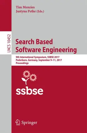 Petke / Menzies |  Search Based Software Engineering | Buch |  Sack Fachmedien