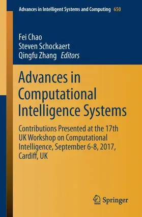 Chao / Zhang / Schockaert |  Advances in Computational Intelligence Systems | Buch |  Sack Fachmedien