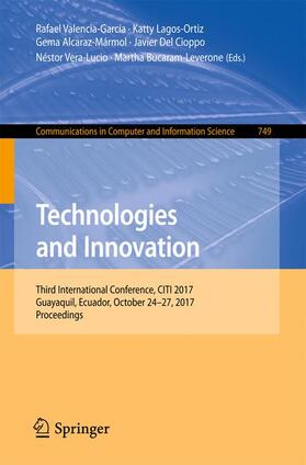 Valencia-García / Lagos-Ortiz / Bucaram-Leverone |  Technologies and Innovation | Buch |  Sack Fachmedien