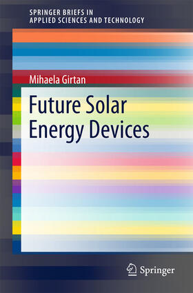 Girtan |  Future Solar Energy Devices | eBook | Sack Fachmedien