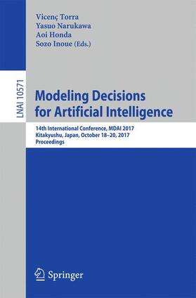 Torra / Inoue / Narukawa |  Modeling Decisions for Artificial Intelligence | Buch |  Sack Fachmedien