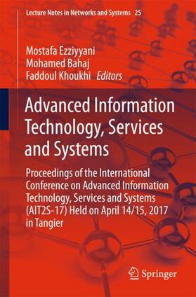 Ezziyyani / Khoukhi / Bahaj |  Advanced Information Technology, Services and Systems | Buch |  Sack Fachmedien