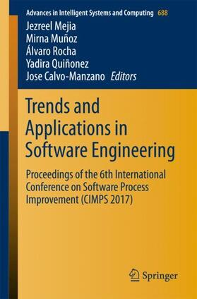 Mejia / Muñoz / Calvo-Manzano |  Trends and Applications in Software Engineering | Buch |  Sack Fachmedien