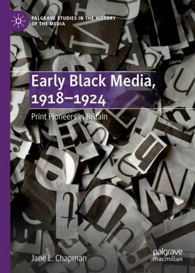 Chapman |  Early Black Media, 1918¿1924 | Buch |  Sack Fachmedien