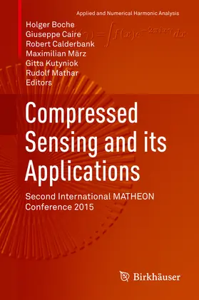 Boche / Caire / Calderbank | Compressed Sensing and its Applications | E-Book | sack.de