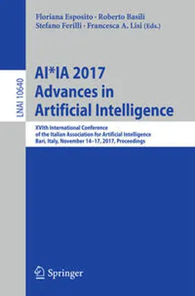 Esposito / Basili / Ferilli |  AI*IA 2017 Advances in Artificial Intelligence | eBook | Sack Fachmedien