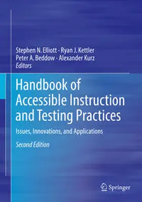 Elliott / Kettler / Beddow |  Handbook of Accessible Instruction and Testing Practices | eBook | Sack Fachmedien