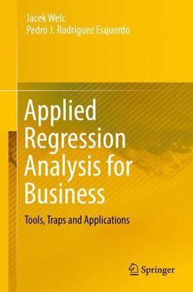 Esquerdo / Welc |  Applied Regression Analysis for Business | Buch |  Sack Fachmedien