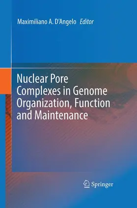 D’Angelo |  Nuclear Pore Complexes in Genome Organization, Function and Maintenance | Buch |  Sack Fachmedien