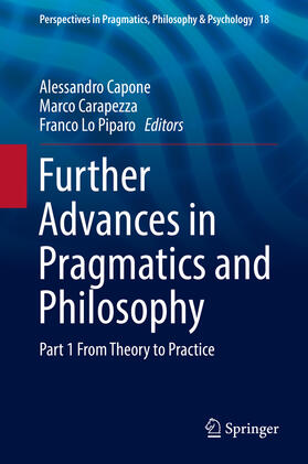 Capone / Carapezza / Lo Piparo |  Further Advances in Pragmatics and Philosophy | eBook | Sack Fachmedien