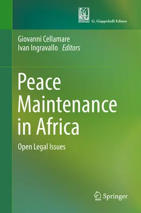 Cellamare / Ingravallo |  Peace Maintenance in Africa | eBook | Sack Fachmedien