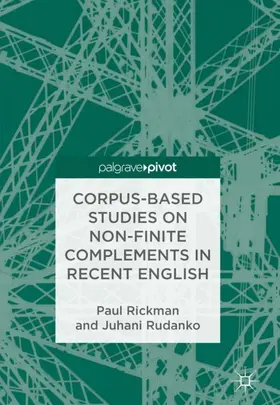 Rickman / Rudanko |  Corpus-Based Studies on Non-Finite Complements in Recent English | Buch |  Sack Fachmedien