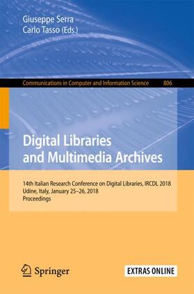 Tasso / Serra |  Digital Libraries and Multimedia Archives | Buch |  Sack Fachmedien