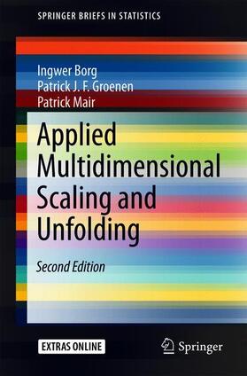 Borg / Groenen / Mair |  Applied Multidimensional Scaling and Unfolding | Buch |  Sack Fachmedien