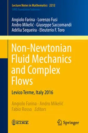 Farina / Fusi / Mikelic |  Non-Newtonian Fluid Mechanics and Complex Flows | eBook | Sack Fachmedien