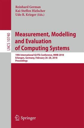 German / Krieger / Hielscher |  Measurement, Modelling and Evaluation of Computing Systems | Buch |  Sack Fachmedien