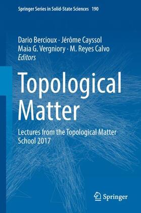 Bercioux / Reyes Calvo / Cayssol |  Topological Matter | Buch |  Sack Fachmedien