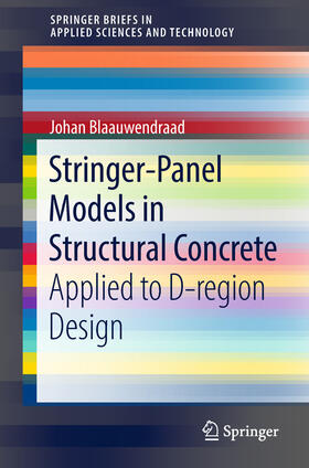 Blaauwendraad |  Stringer-Panel Models in Structural Concrete | eBook | Sack Fachmedien