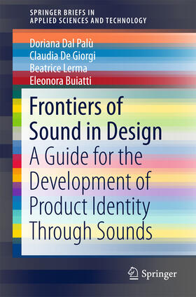 Dal Palù / De Giorgi / Lerma |  Frontiers of Sound in Design | eBook | Sack Fachmedien