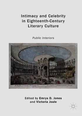 Joule / Jones |  Intimacy and Celebrity in Eighteenth-Century Literary Culture | Buch |  Sack Fachmedien