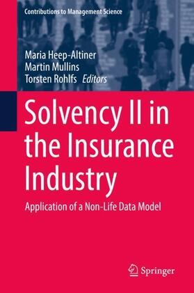 Heep-Altiner / Rohlfs / Mullins |  Solvency II in the Insurance Industry | Buch |  Sack Fachmedien