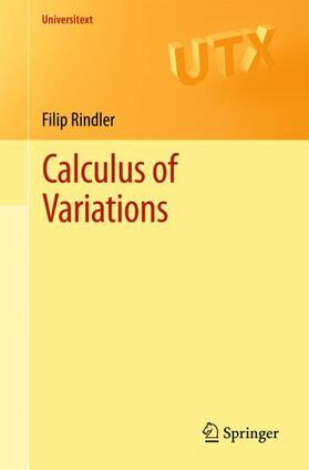 Rindler |  Calculus of Variations | Buch |  Sack Fachmedien