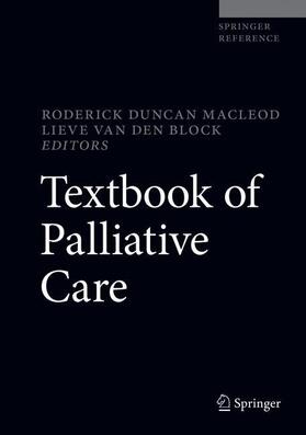 MacLeod / Van den Block |  Textbook of Palliative Care | Buch |  Sack Fachmedien