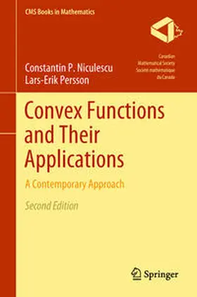 Niculescu / Persson |  Convex Functions and Their Applications | eBook | Sack Fachmedien